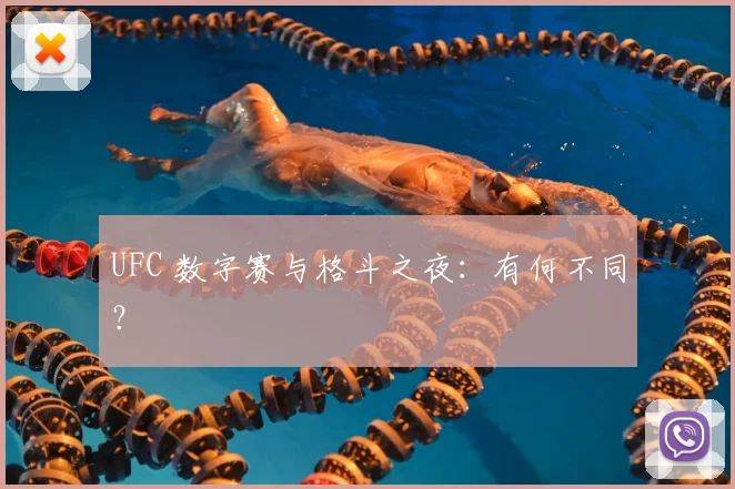UFC 数字赛与格斗之夜：有何不同？